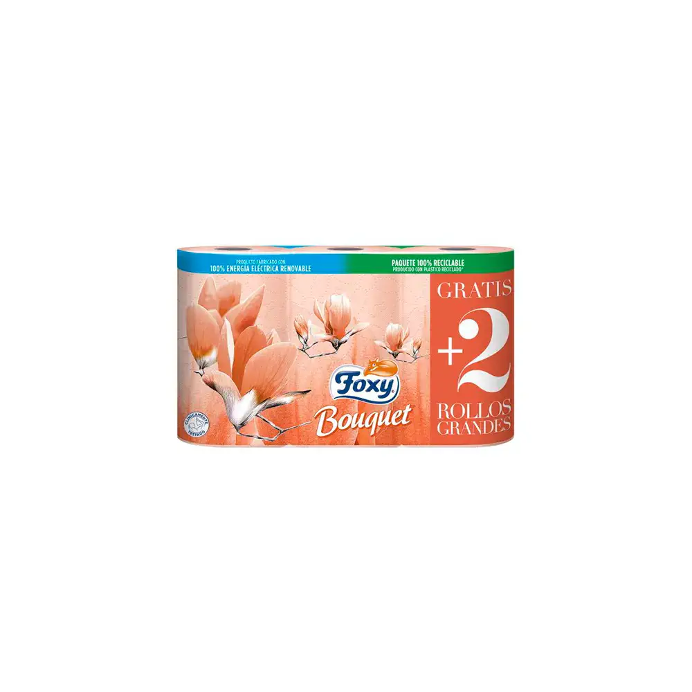 Bouquet Foxy - Bouquet Papel Higiénico Color & Perfume 3 Capas by Foxy