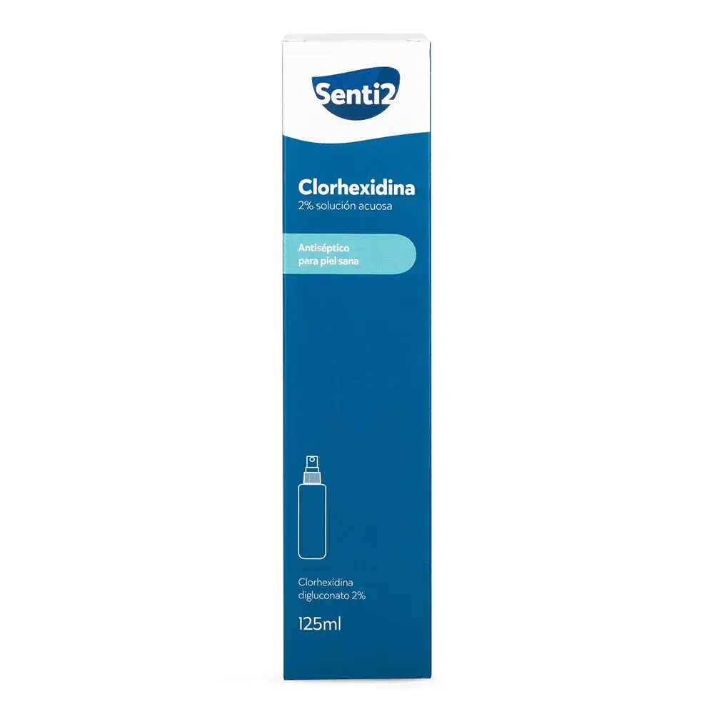 Chlorhexidine 2% Antiseptic For Healthy Skin Spray by Senti2 Clorhexidina Senti2 - Chlorhexidine 2% Antiseptic For Healthy Skin Spray by Senti2