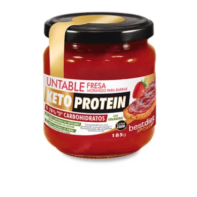 Alimentación Keto - Untable #Fresa R by Keto Protein