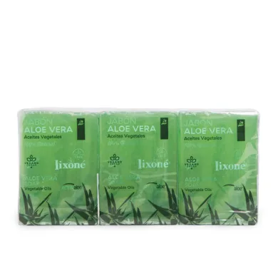 Aloe Vera Lixone - Aloe Vera Soap For Dry Or Sensitive Skin 3 X R by Lixone