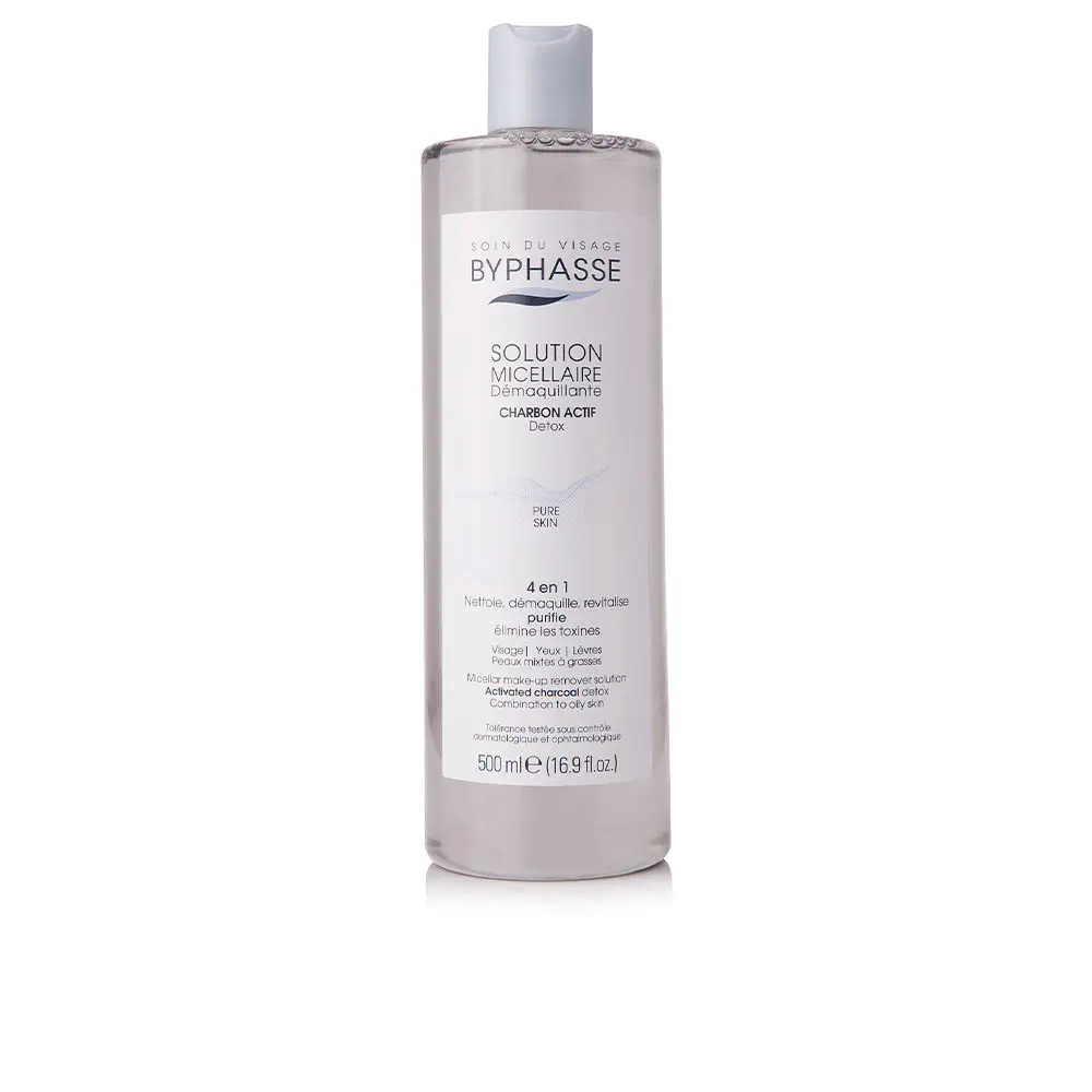 Lociones Desmaquillantes - Micellar Solution Makeup Remover With Activated Carbon by Byphasse