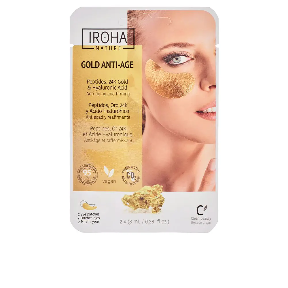 Gold Iroha - Gold Tissue Eyes Patches Extra Firmness by Iroha