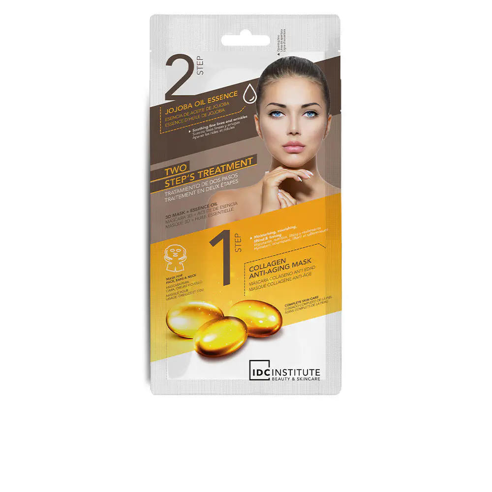 Two Step'S Treatment - 3D Collagen Anti-Aging Facial Mask by Idc Institute