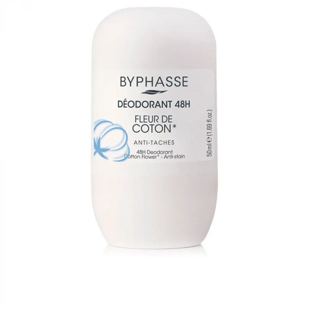 Desodorante 24H - Deodorant 24H Flor De Algodón (Roll-On) by Byphasse