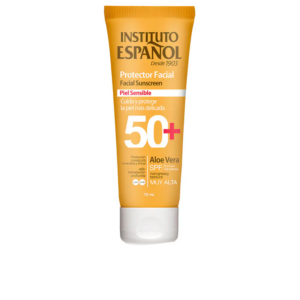 Protección Solar - Facial Protector Sensitive Skin Spf50+ by Instituto Español