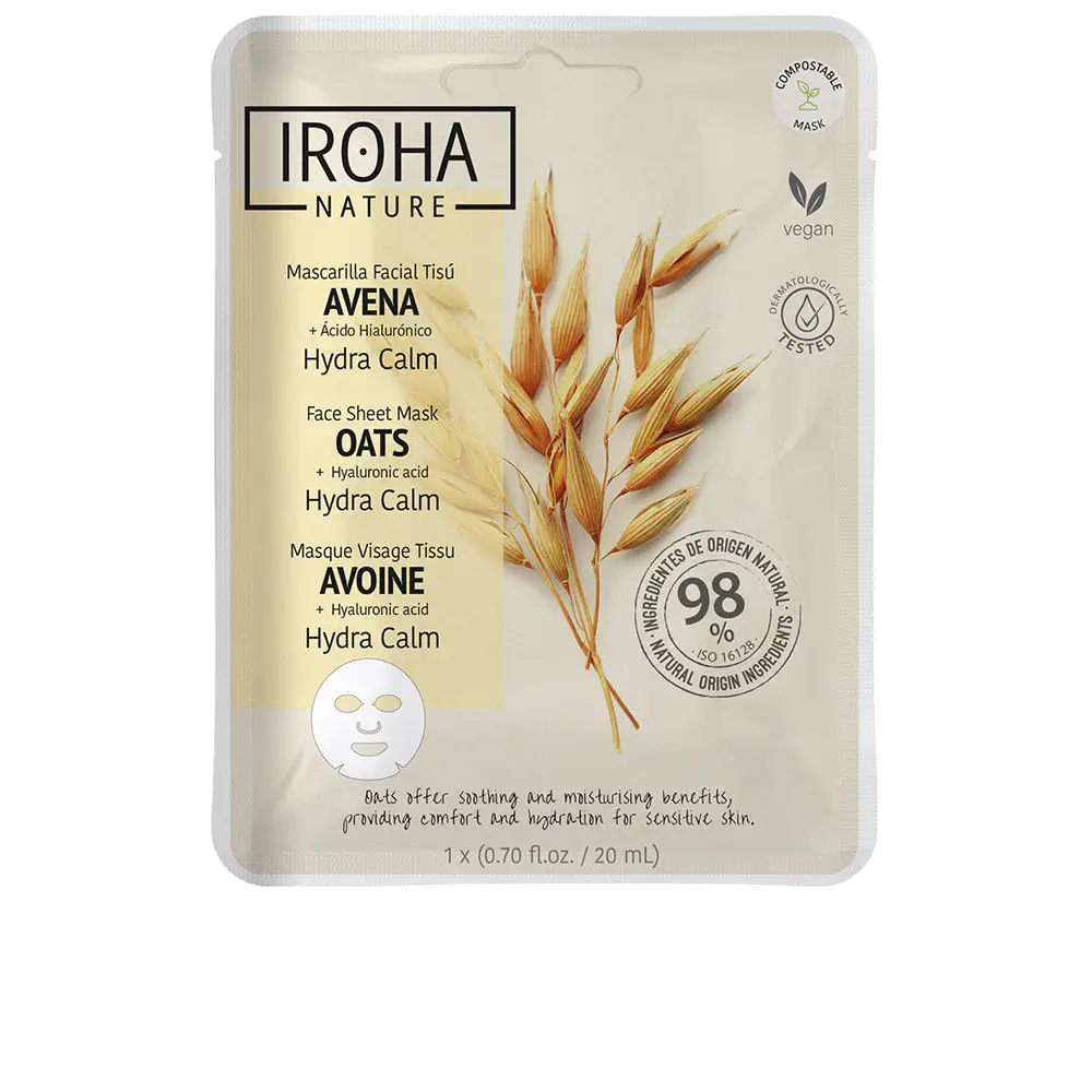 Avena - Oat Facial Tissue Mask Nit by Iroha