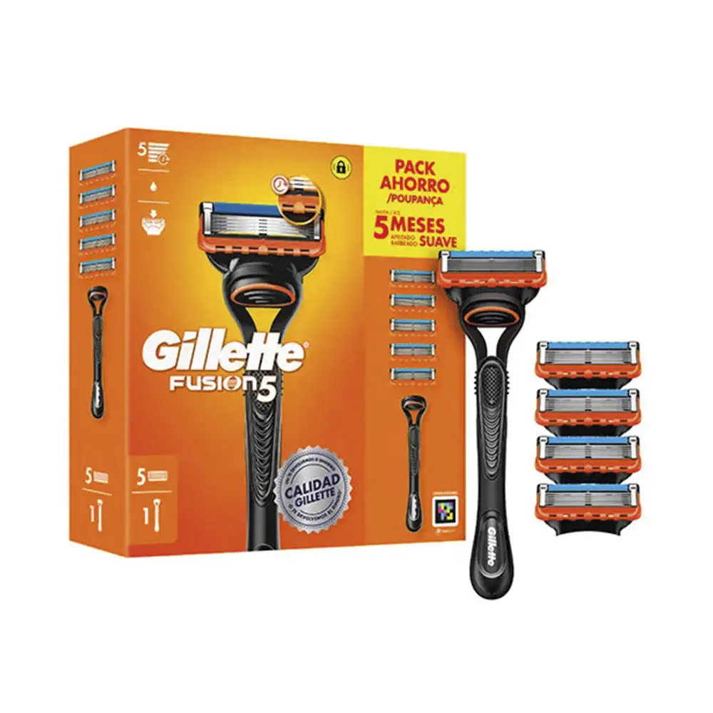 Fusion5 - Fusion 5 Machine + 5 Spare Parts by Gillette