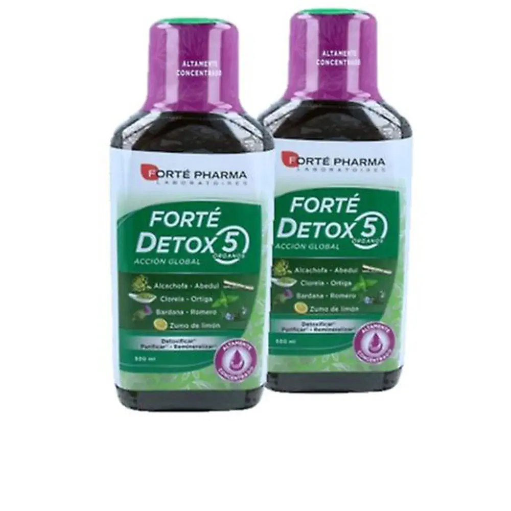Forté Detox 5 Órganos - Forté Detox 5 Organs Global Action Duo 2 X by Forté Pharma