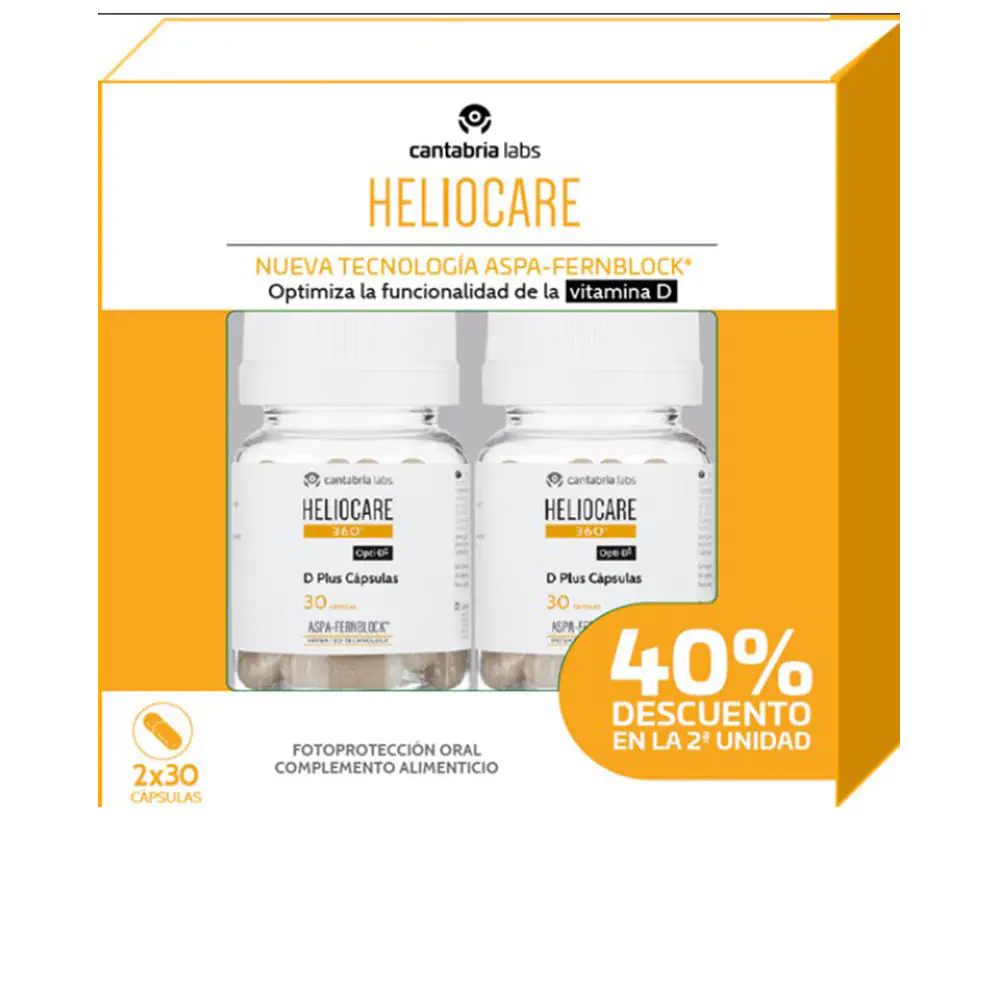 Heliocare 360º - 360° D Plus Oral Capsules Pack 2 X by Heliocare